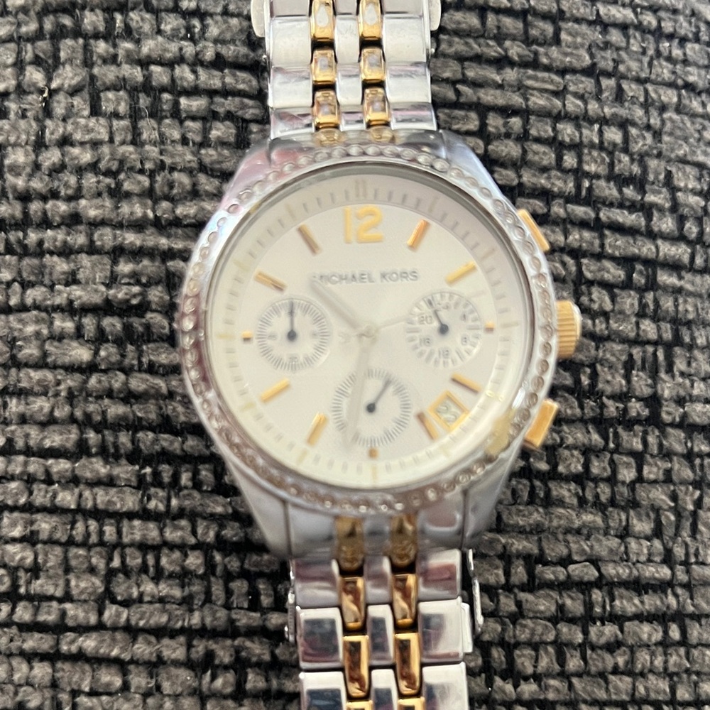 Michael Kors Two-Tone Chronograph Watch